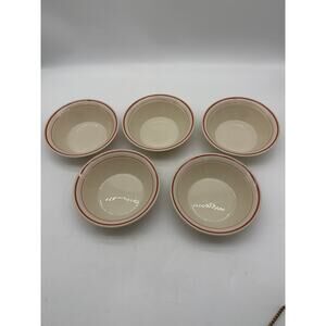 CORELLE Royal Garden Pattern Soup/Cereal Bowls - 6 3/4"  EUC lot of 5